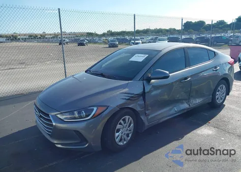 2018 Hyundai Elantra Se из США, поврежденный, VIN 5NPD74LF9JH352146